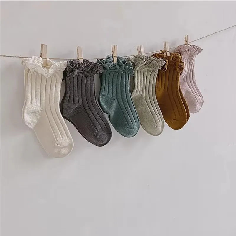 Frill Top Socks