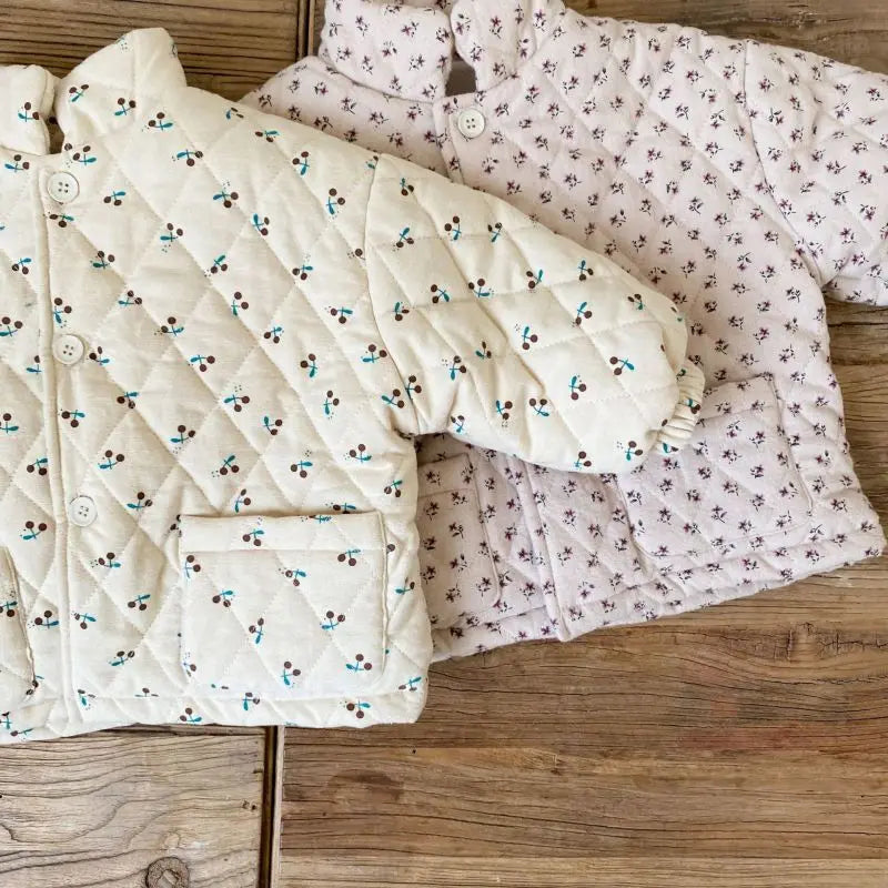 Patterned Quilted Jacket