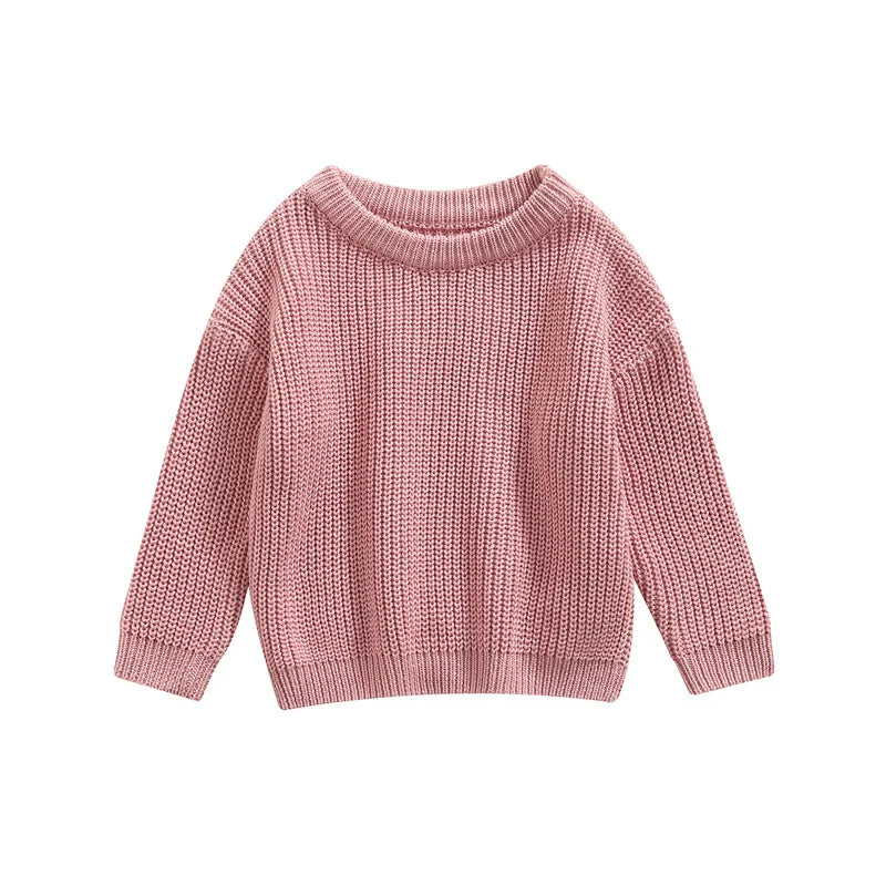 Knitted Long Sleeve Winter Sweater