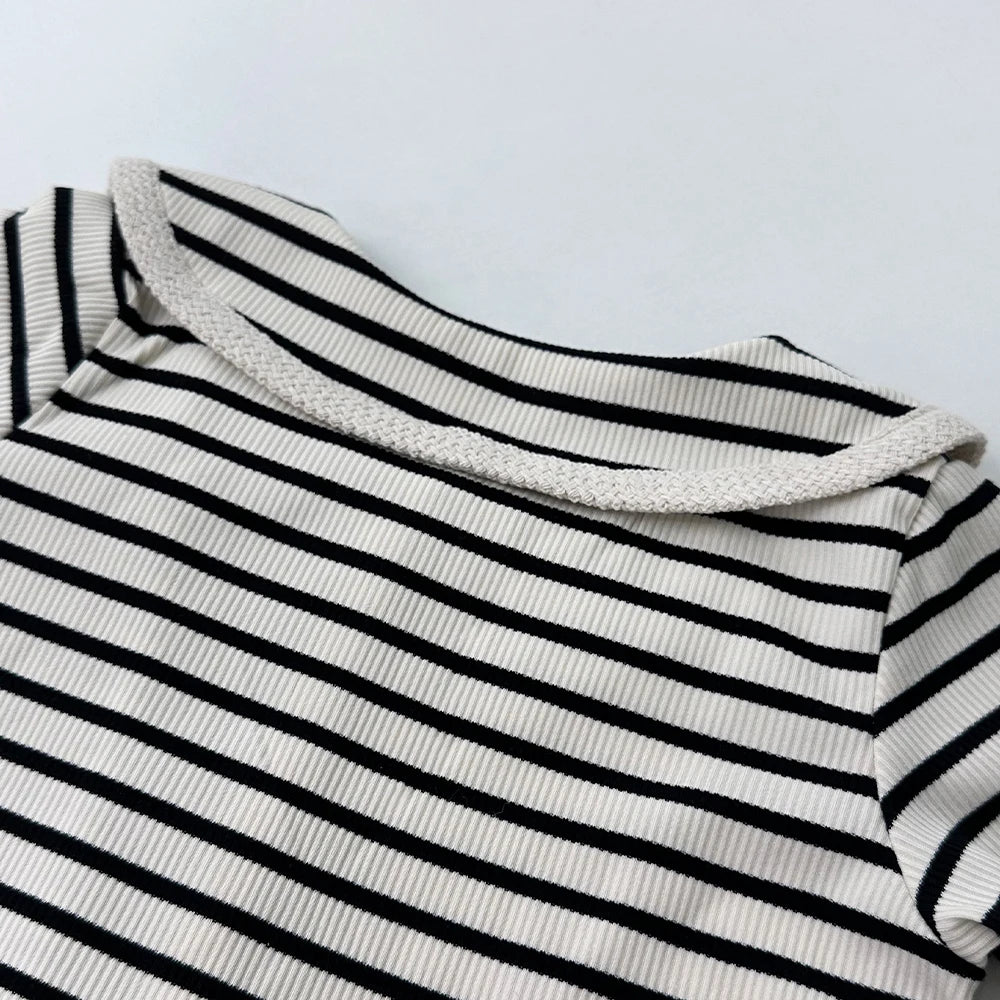 Parisian Stripes Lounge Set