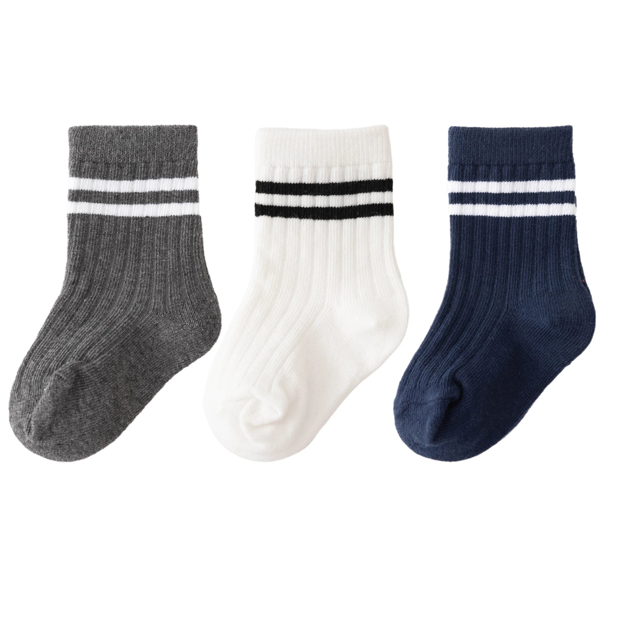 Sporty Stripe Socks (3 Pairs)