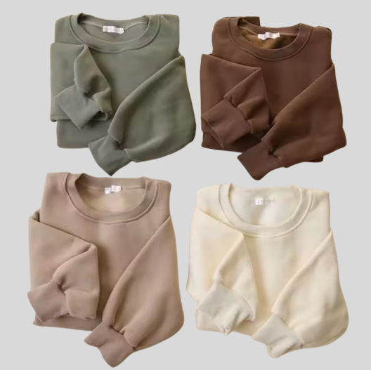 Everyday Neutrals Sweater Tracksuit Set