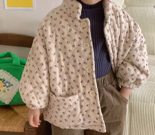 Patterned Quilted Jacket