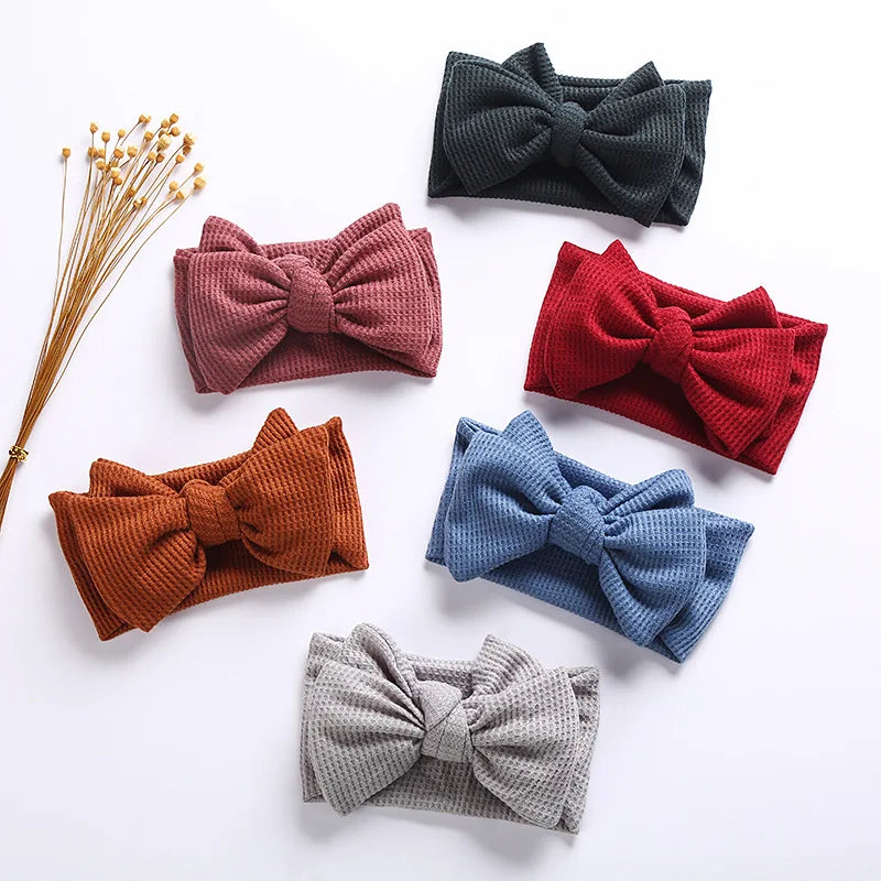 Waffle Bow Headbands