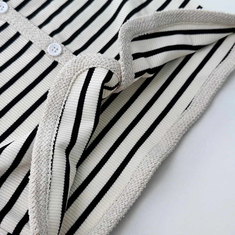 Parisian Stripes Lounge Set