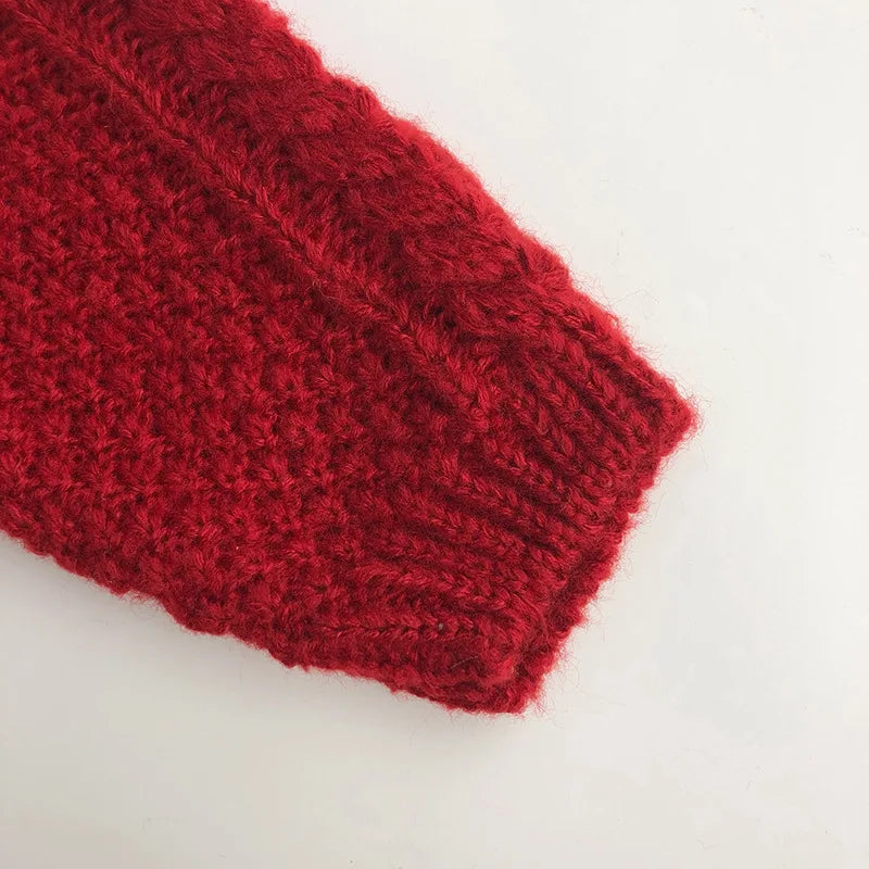 Treasure Weaved Pattern Knitted Cardigan