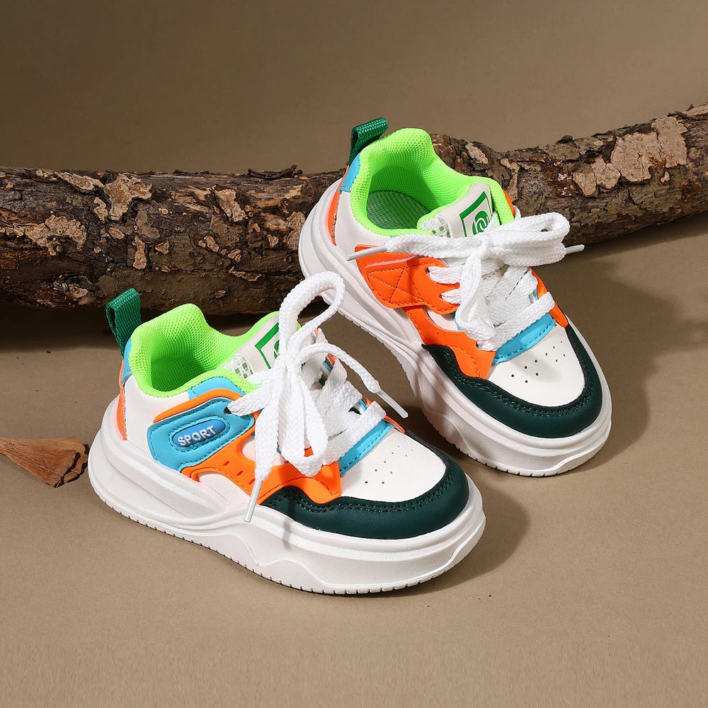 Little Trendsetters Fresh ColourBlock Trainers
