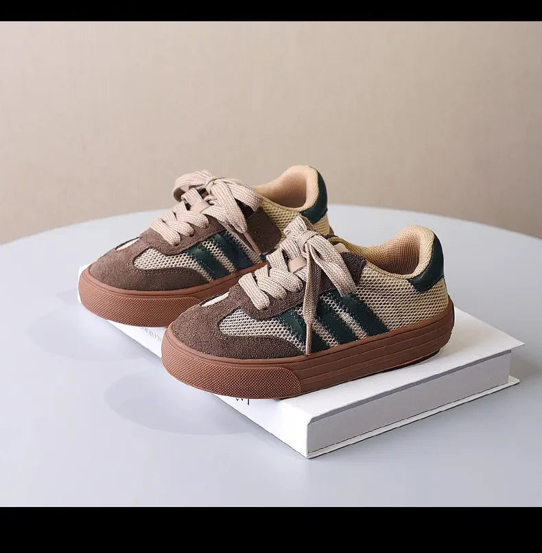 Little Trendsetters Light Weight Mesh Trainers