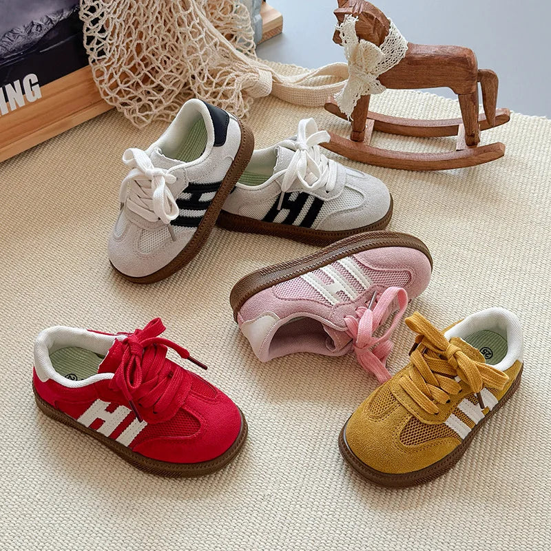 Retro Originals ColourBlock Suede Velcro Trainers