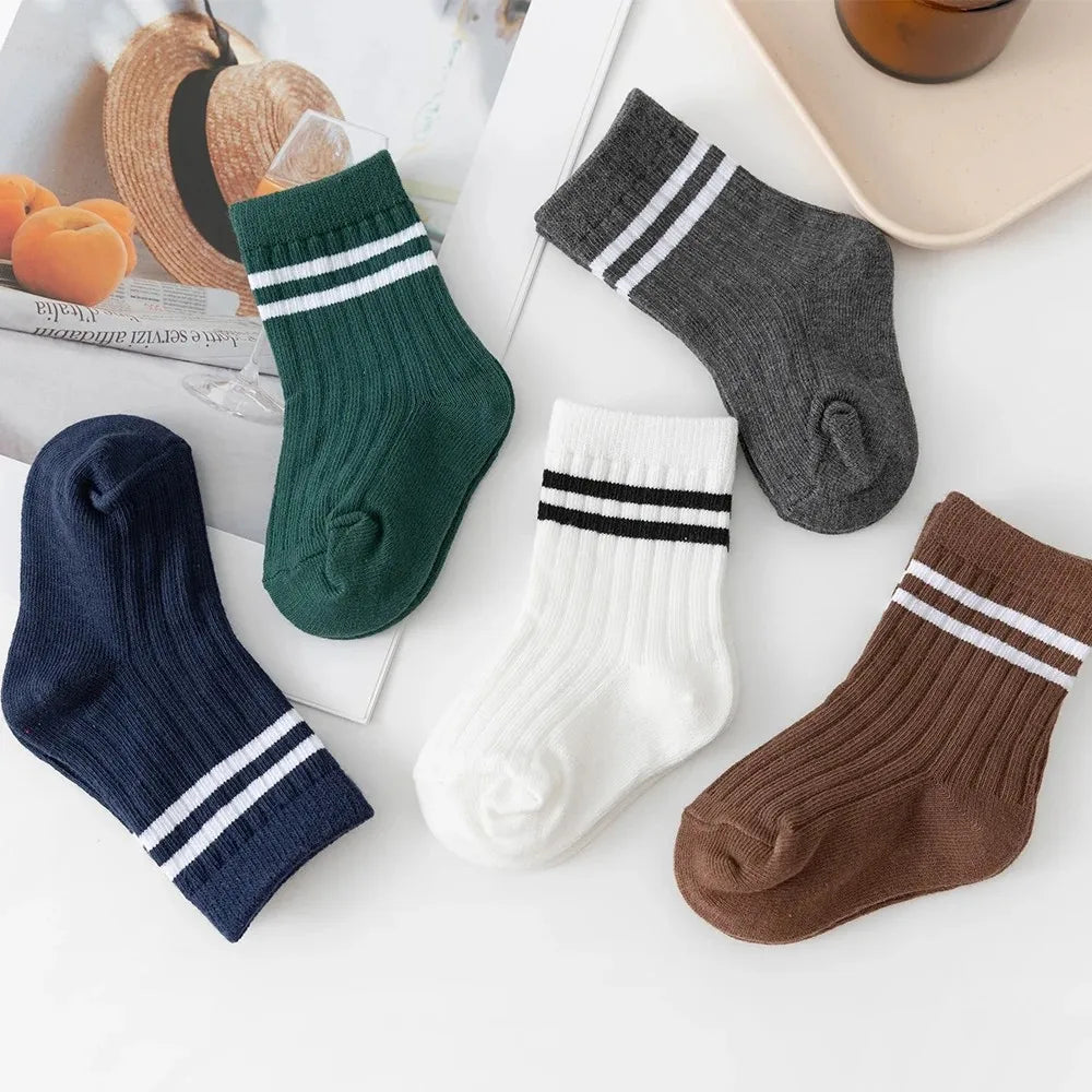 Sporty Stripe Socks (3 Pairs)