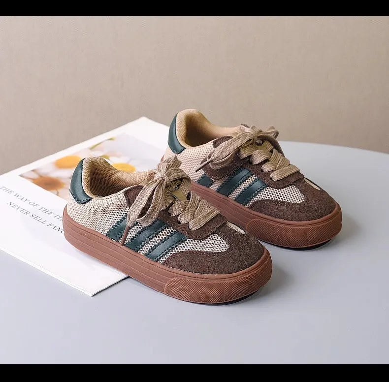 Little Trendsetters Light Weight Mesh Trainers