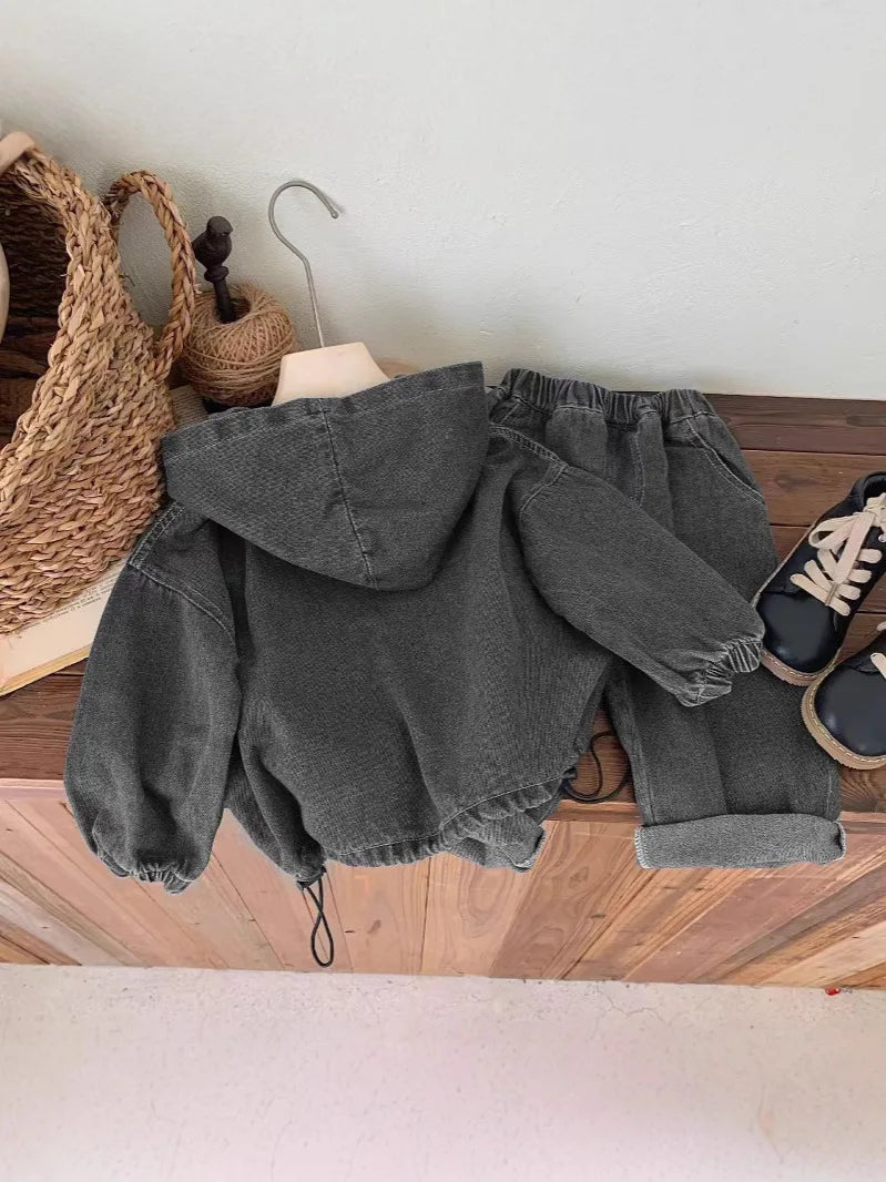 Denim Days Hoodie Set