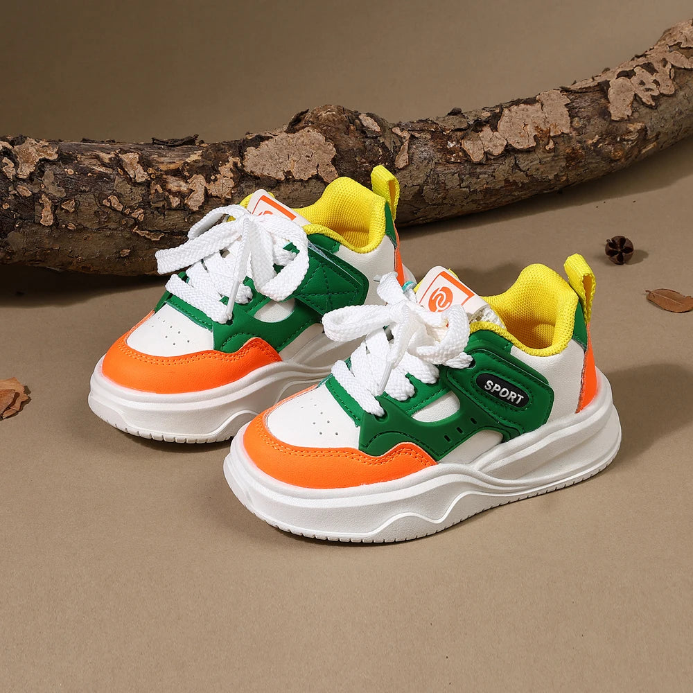 Little Trendsetters Fresh ColourBlock Trainers