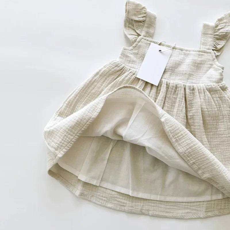Flutter Muslin Dress