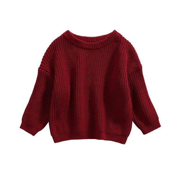 Knitted Long Sleeve Winter Sweater