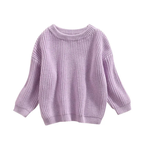 Knitted Long Sleeve Winter Sweater