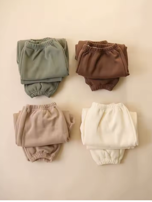 Everyday Neutrals Sweater Tracksuit Set