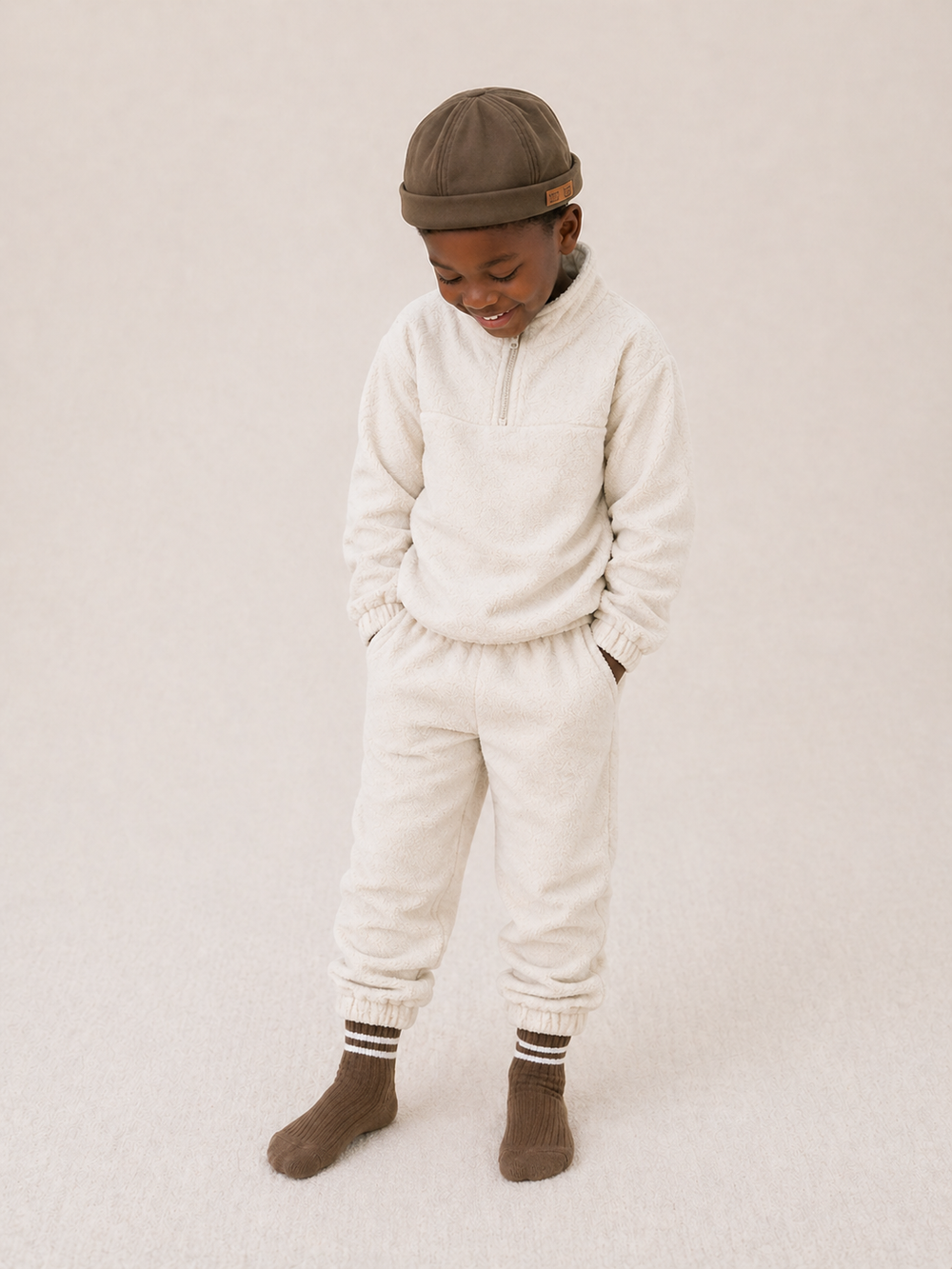 THE YORK QUARTER ZIP SET