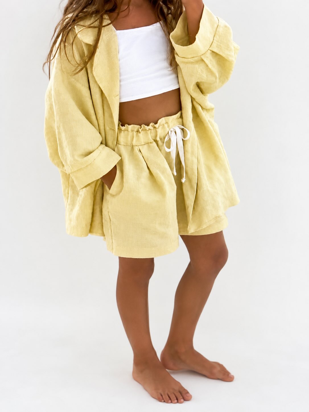 Blazer and Short Two-piece Set