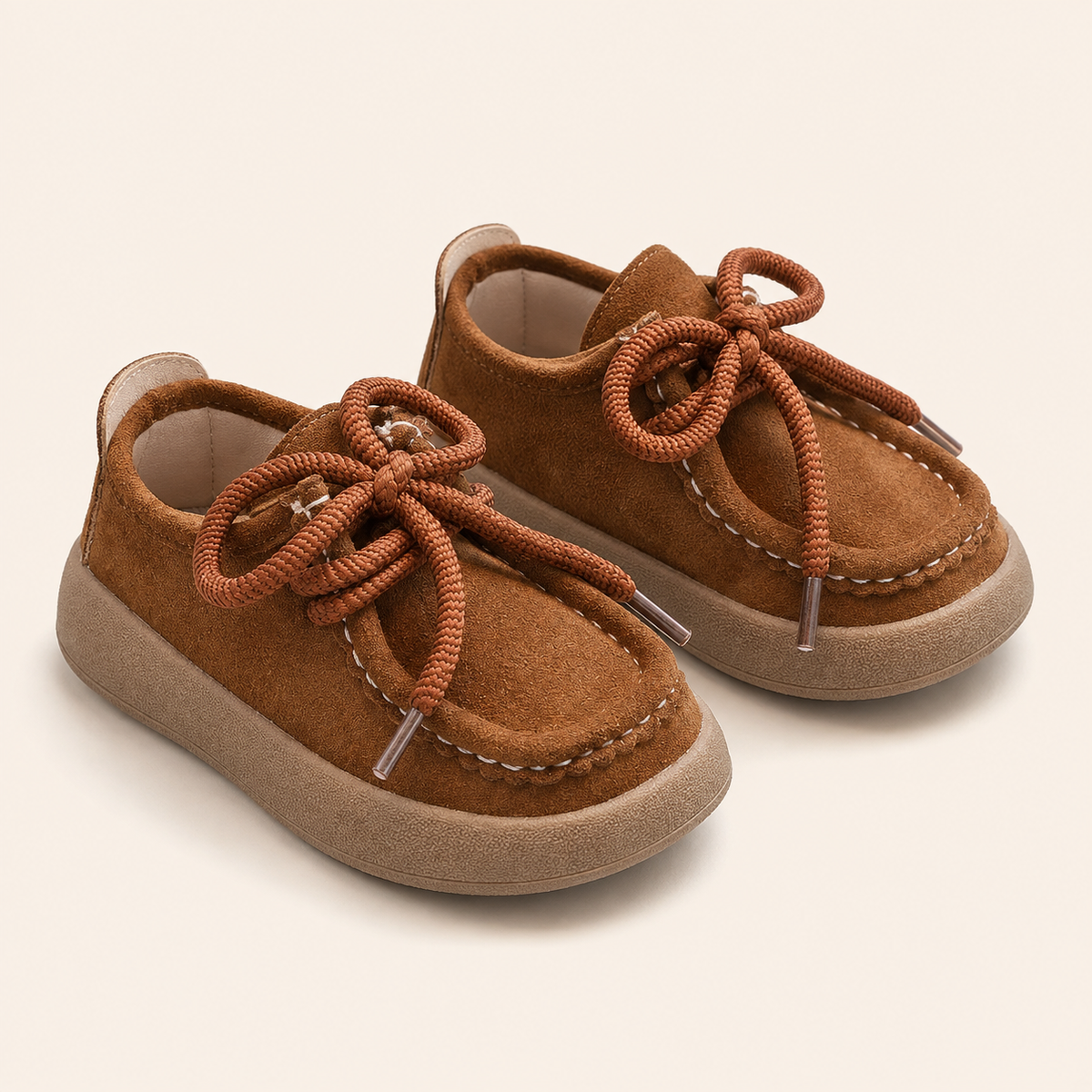 THE SUEDE MOCCASINS