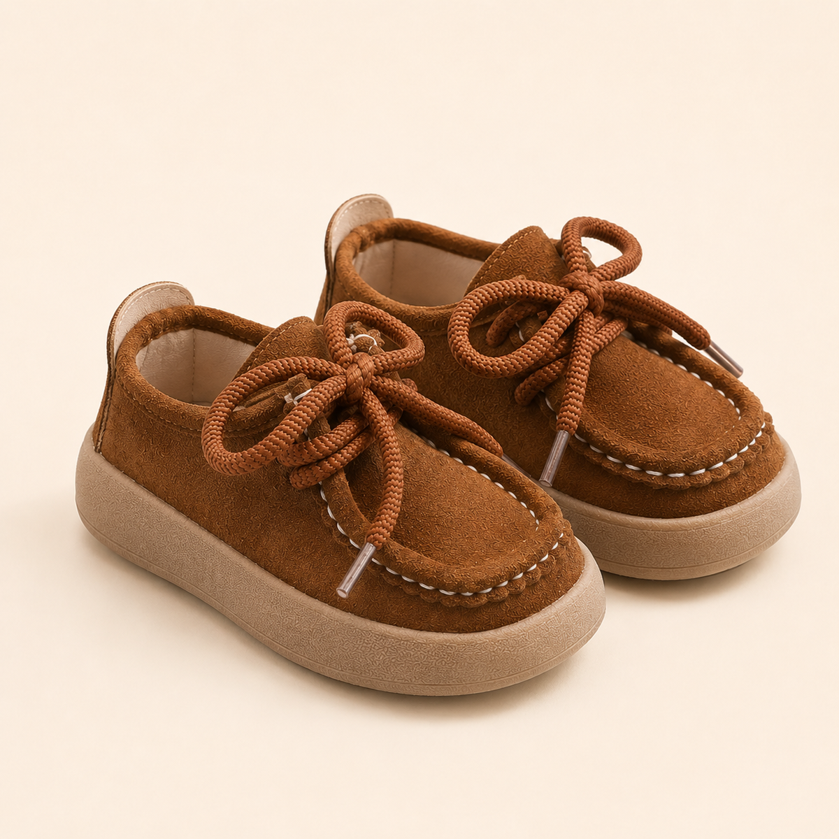 THE SUEDE MOCCASINS
