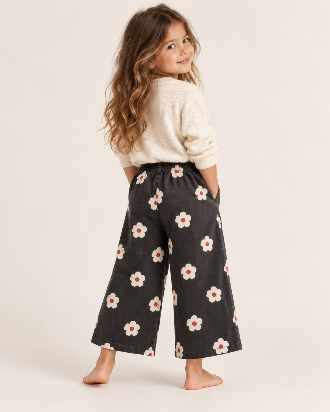 THE DAISY BLOOM CROPPED TROUSERS