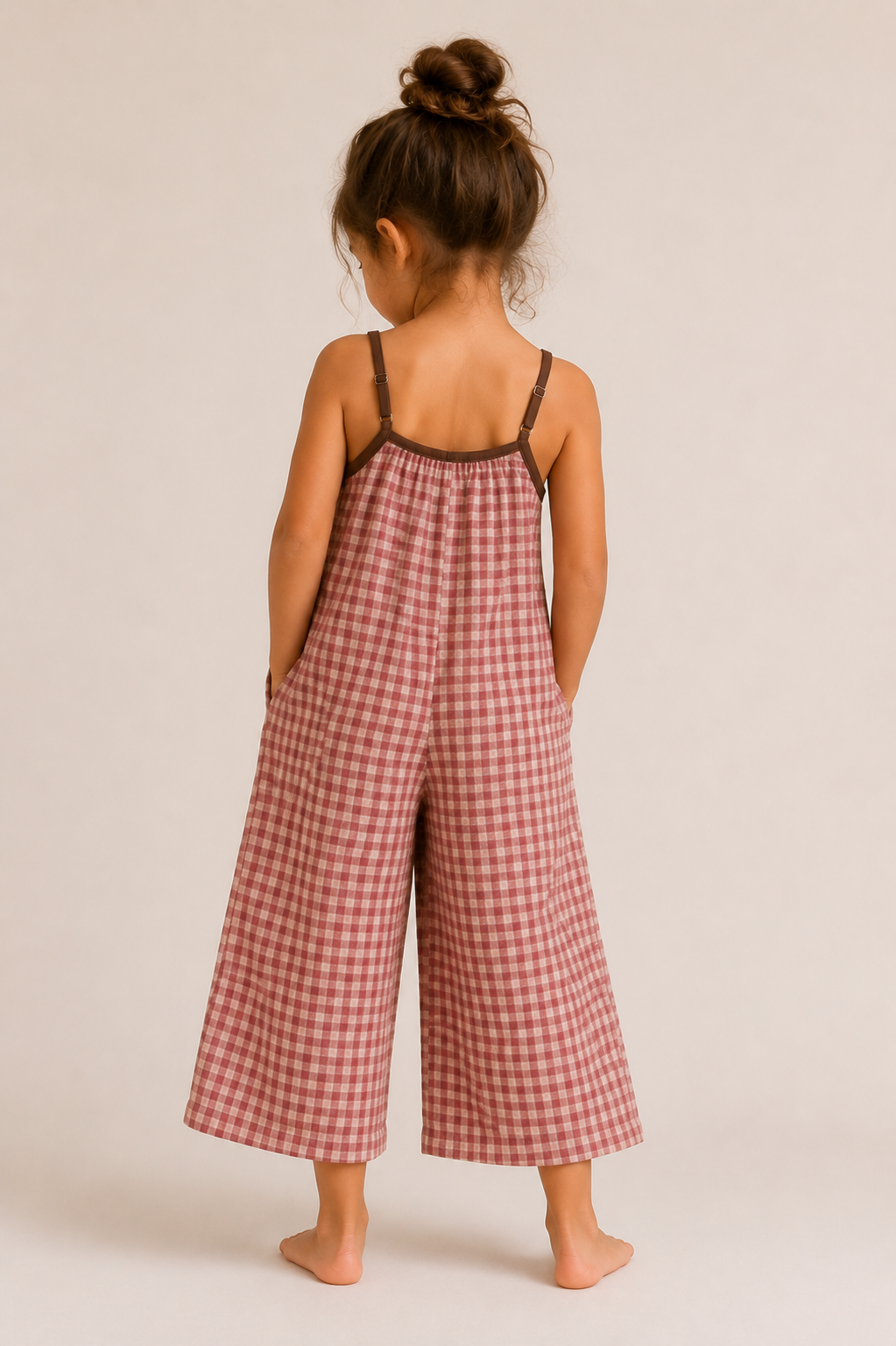 THE PADSTOW GINGHAM JUMPSUIT