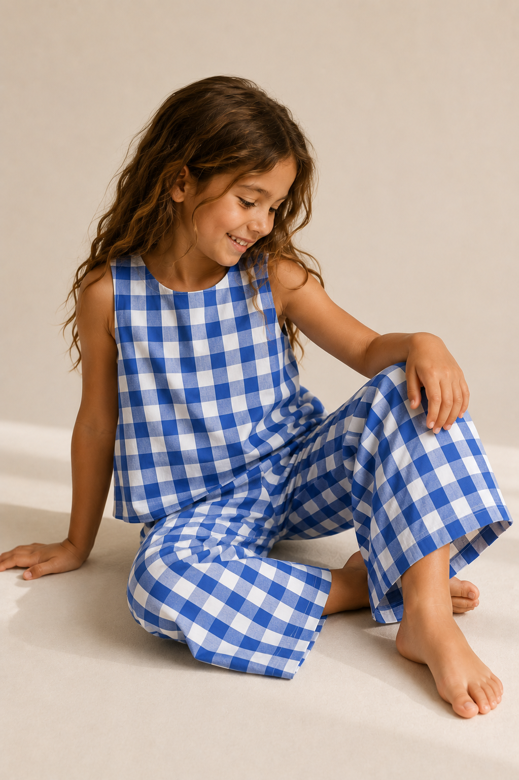 THE ST IVES GINGHAM SET