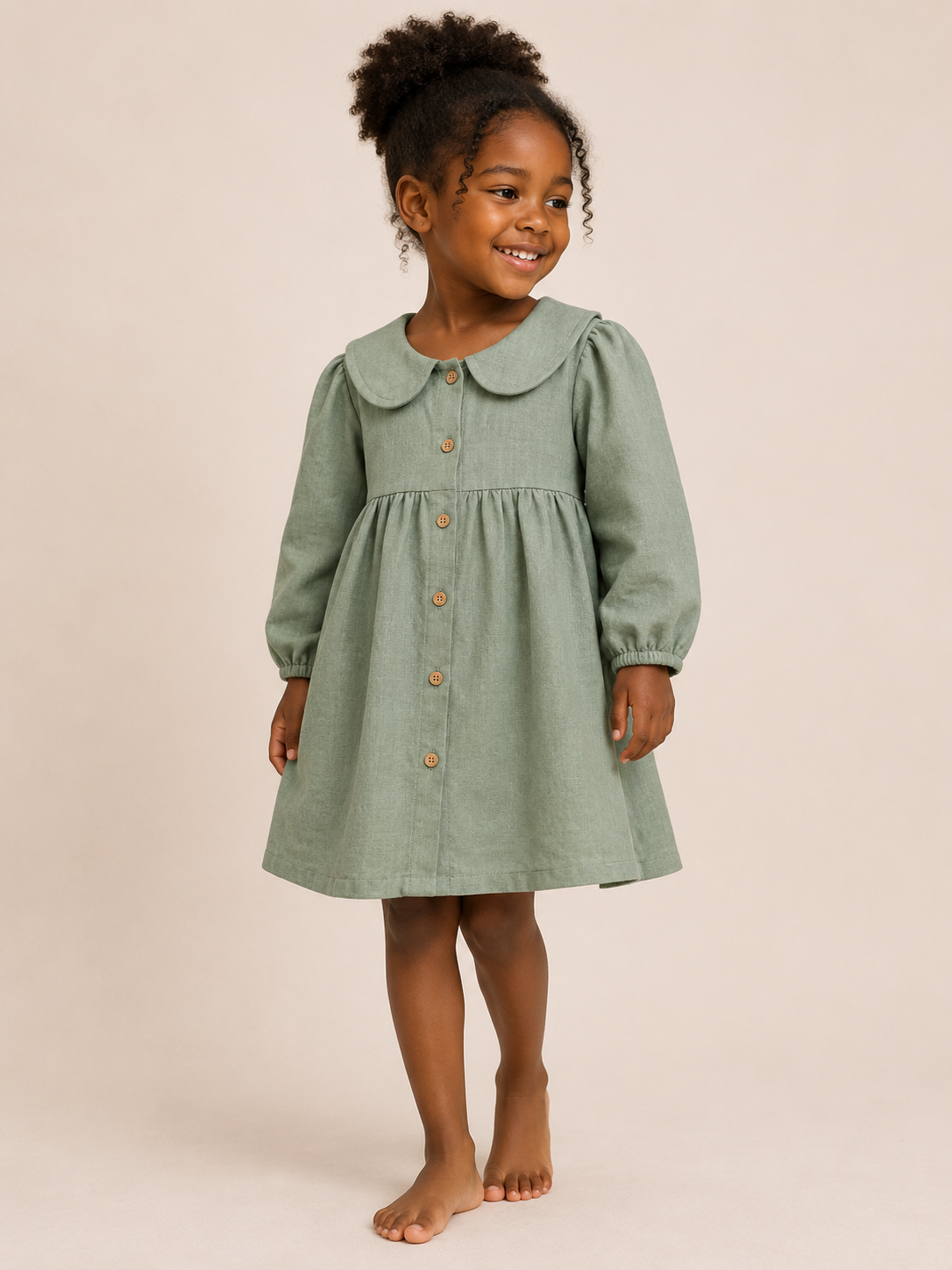 THE BORDEAUX COLLAR DRESS