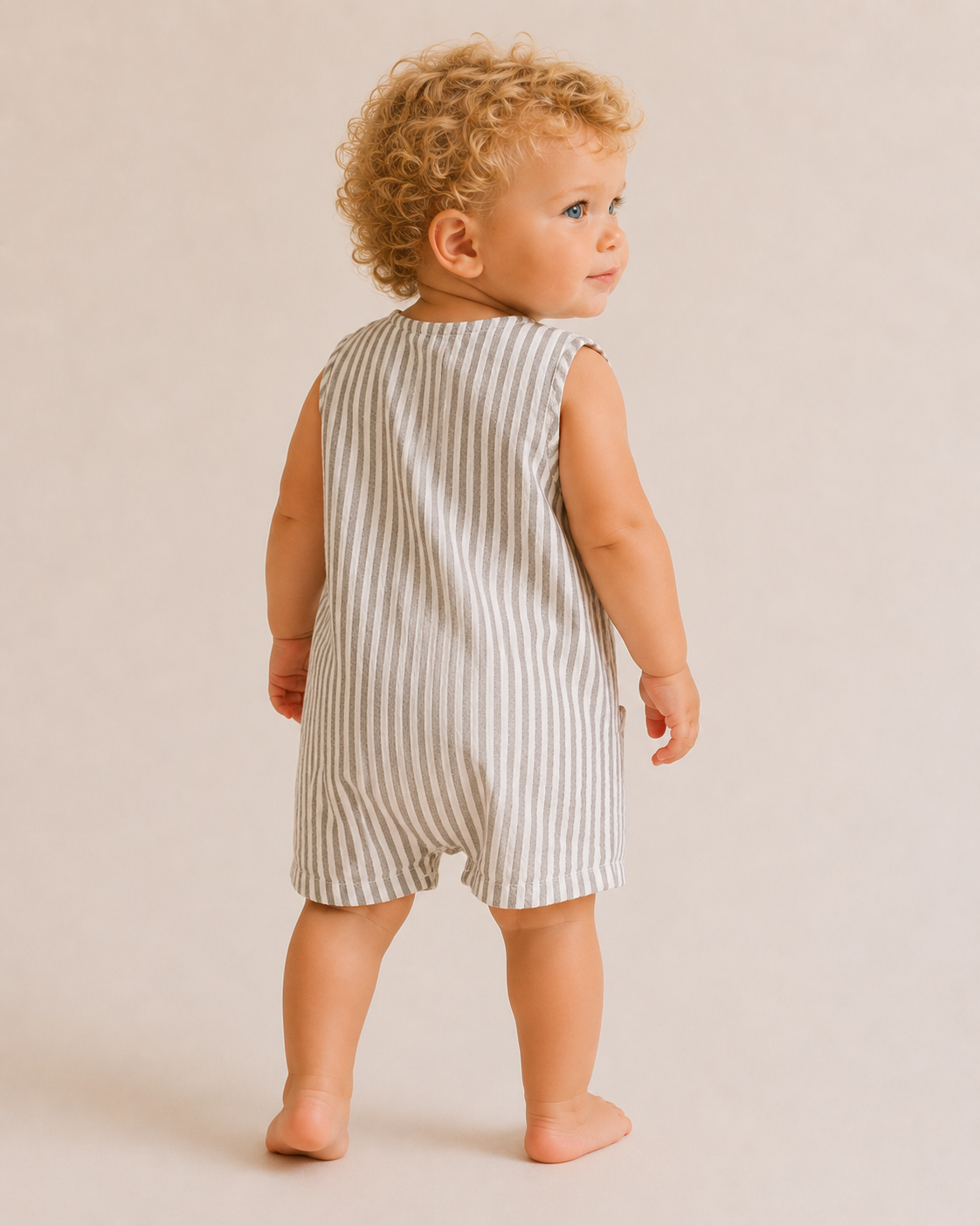 THE NEWQUAY STRIPE ROMPER