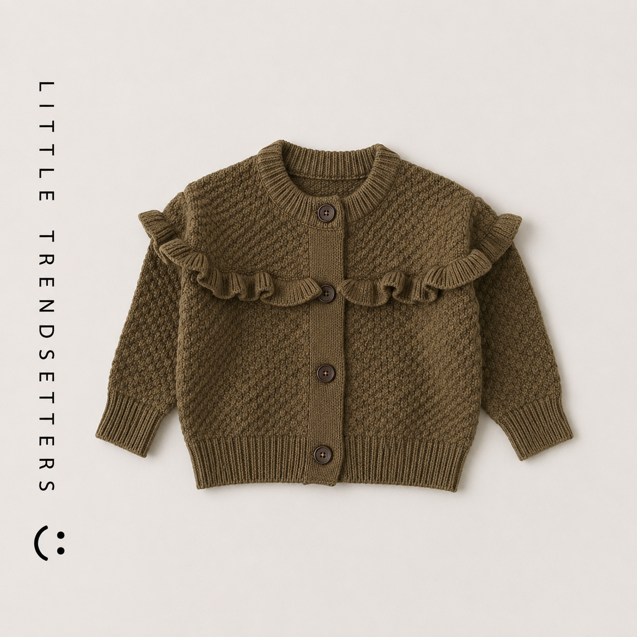 Autumn Knit Cardigan and Trouser Set