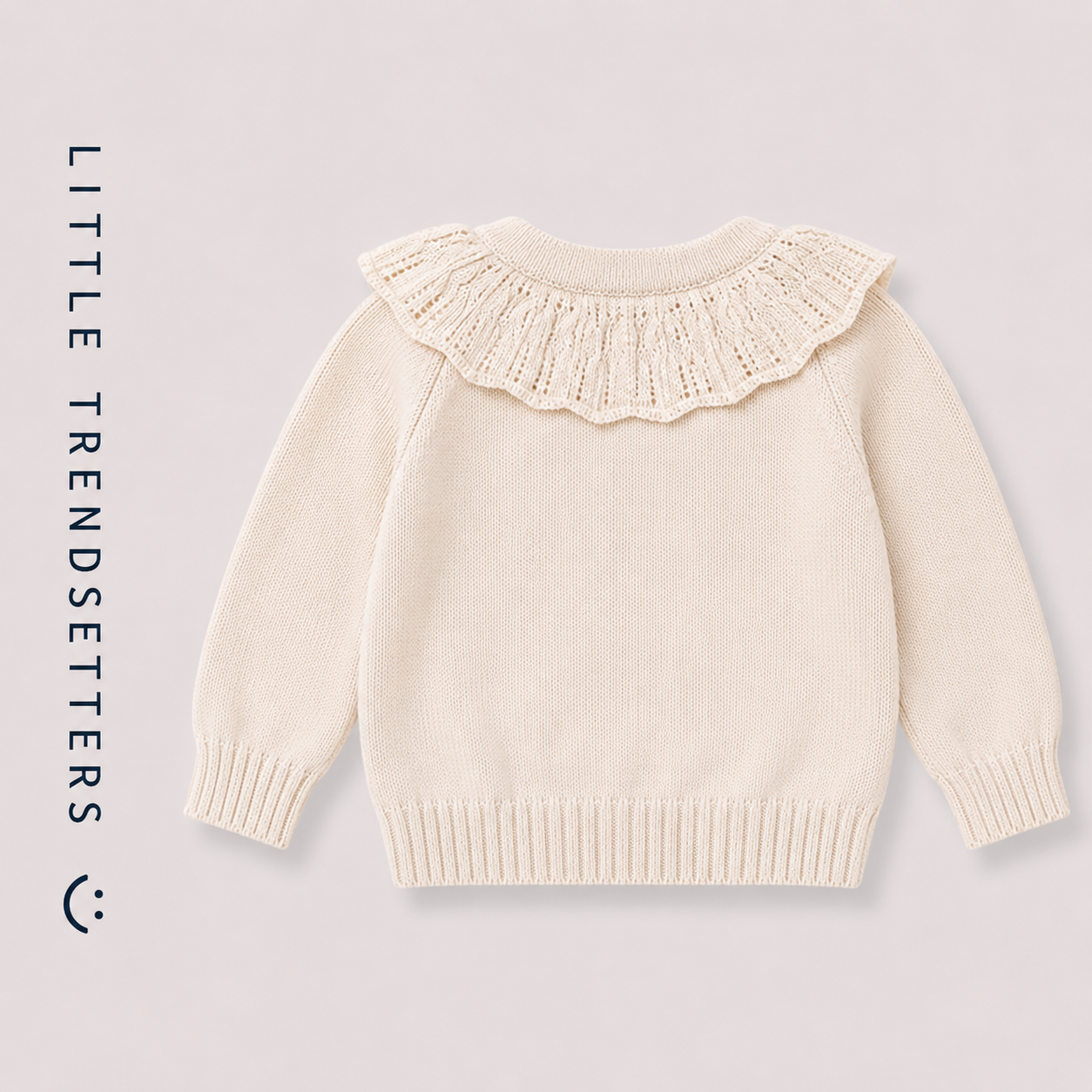 Bow Knit Cardigan & Bloomer (2 Piece) Set