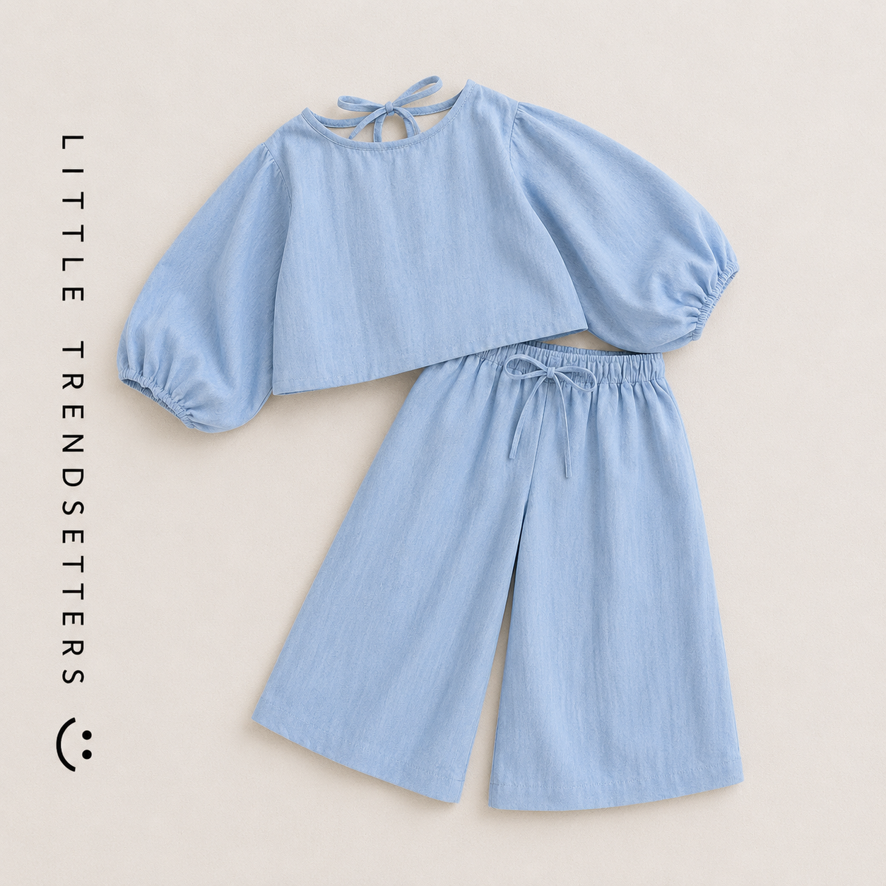 Linen Cotton Summer Trouser Suit Set