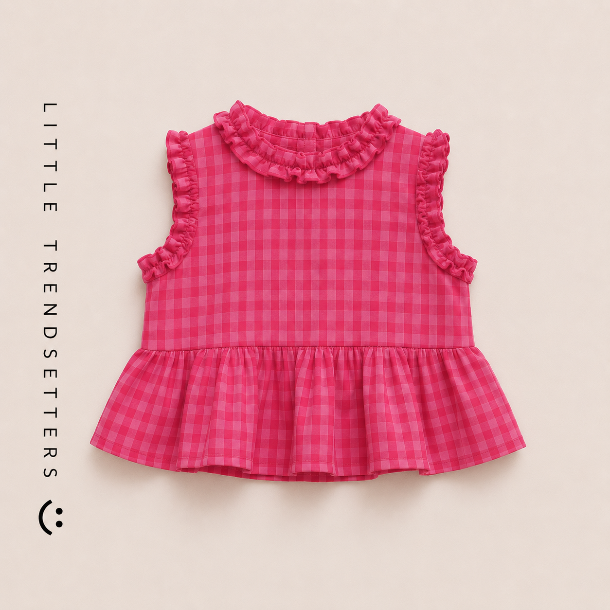 Gingham Frill Co-Ord Set