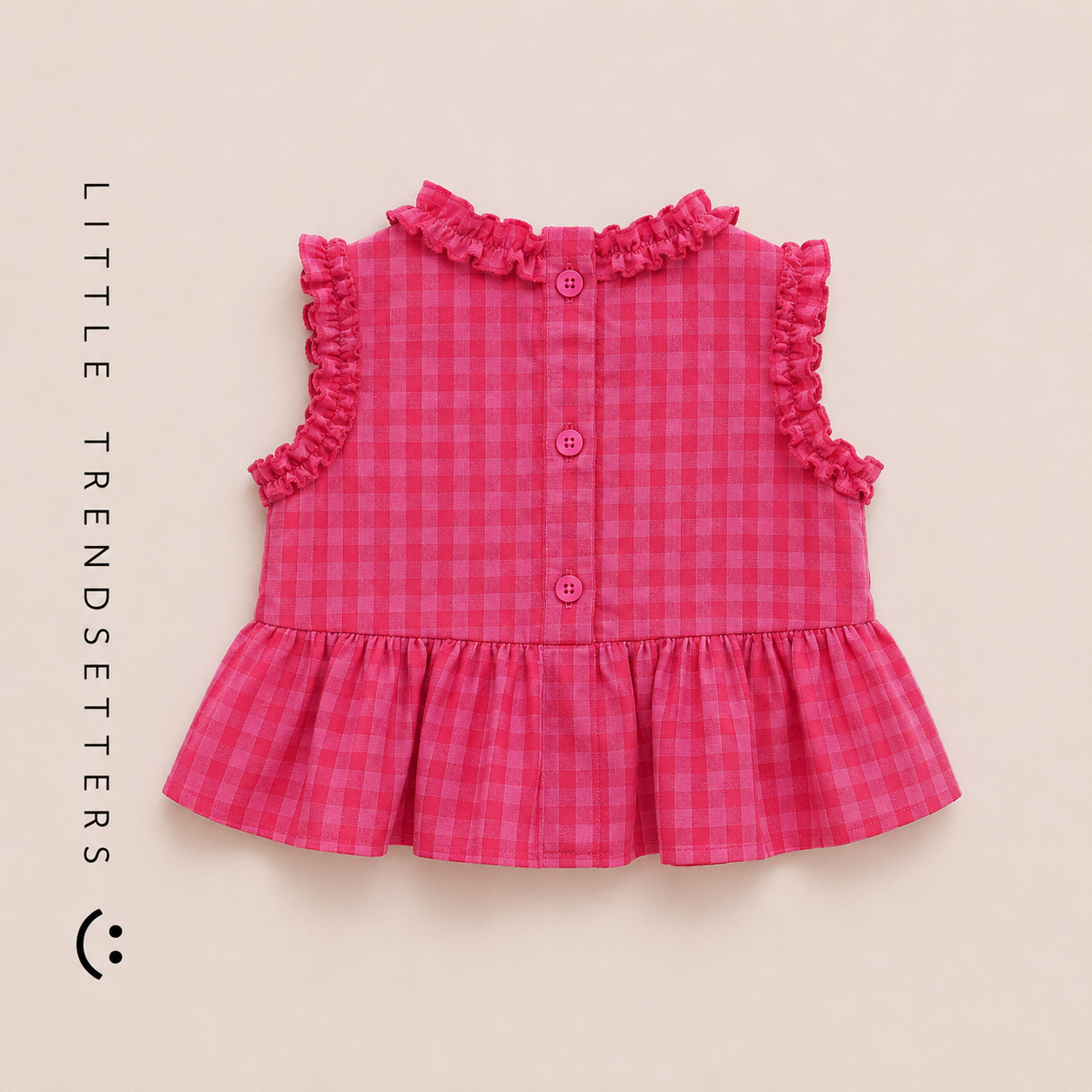 Gingham Frill Co-Ord Set