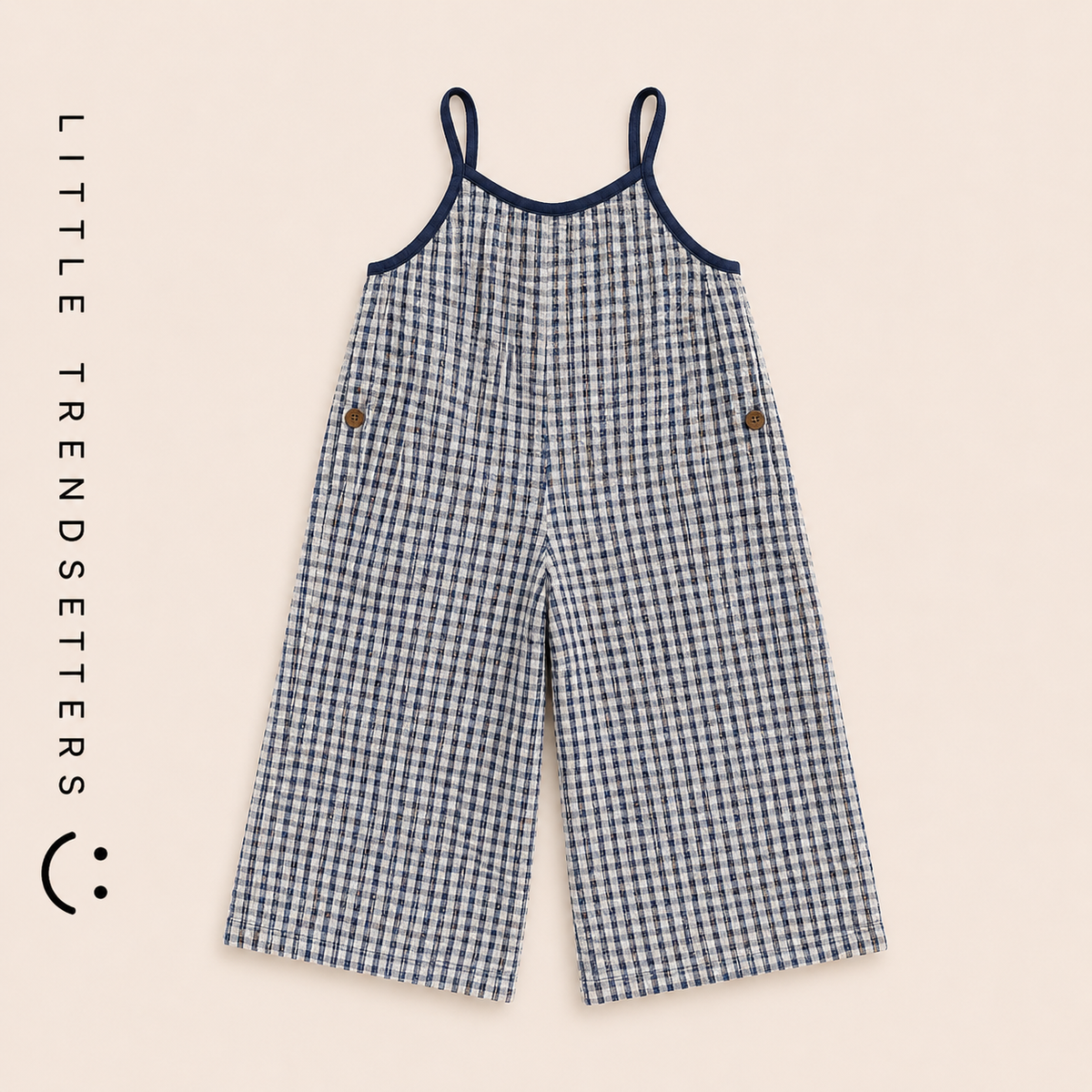 THE PADSTOW GINGHAM JUMPSUIT