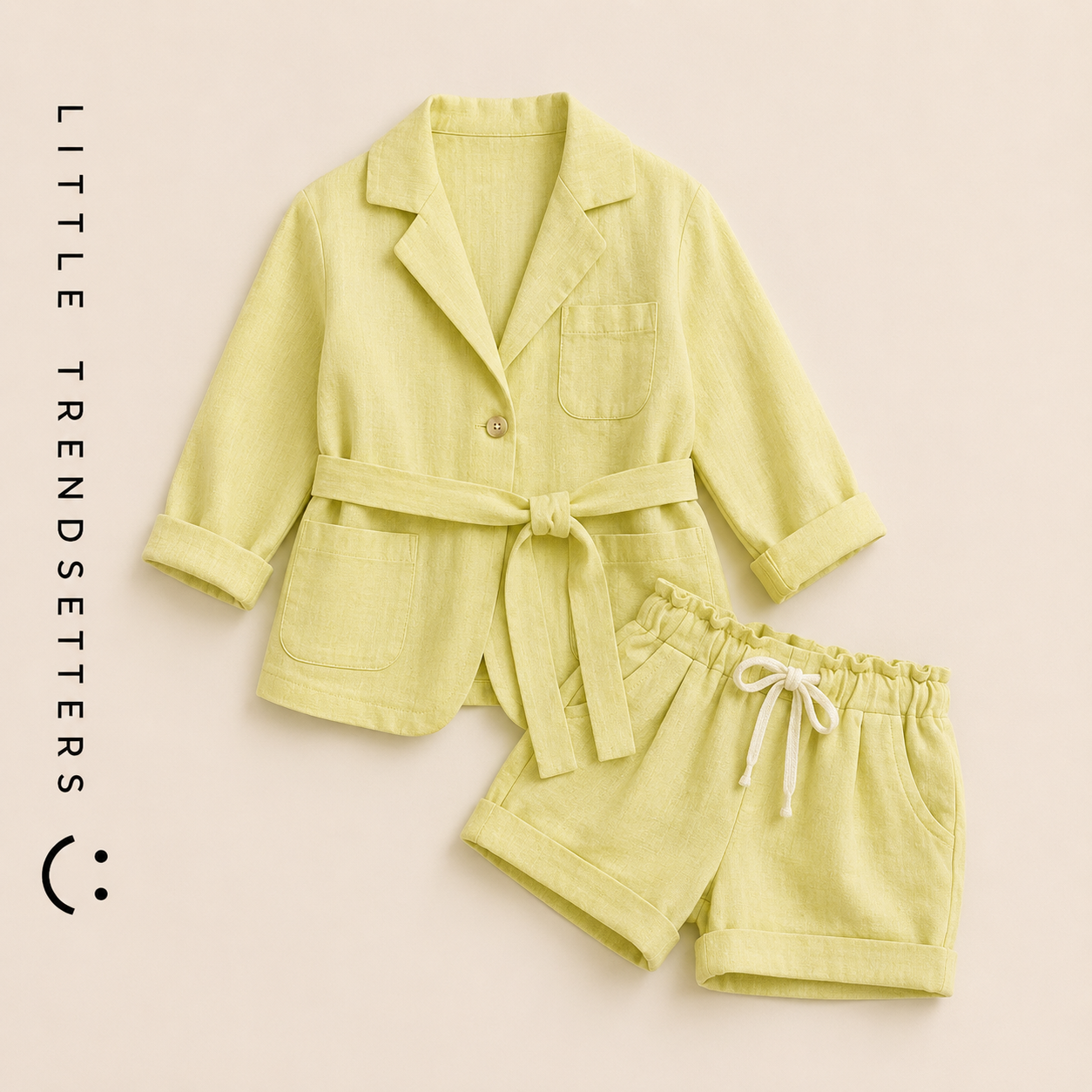 Blazer and Short Two-piece Set