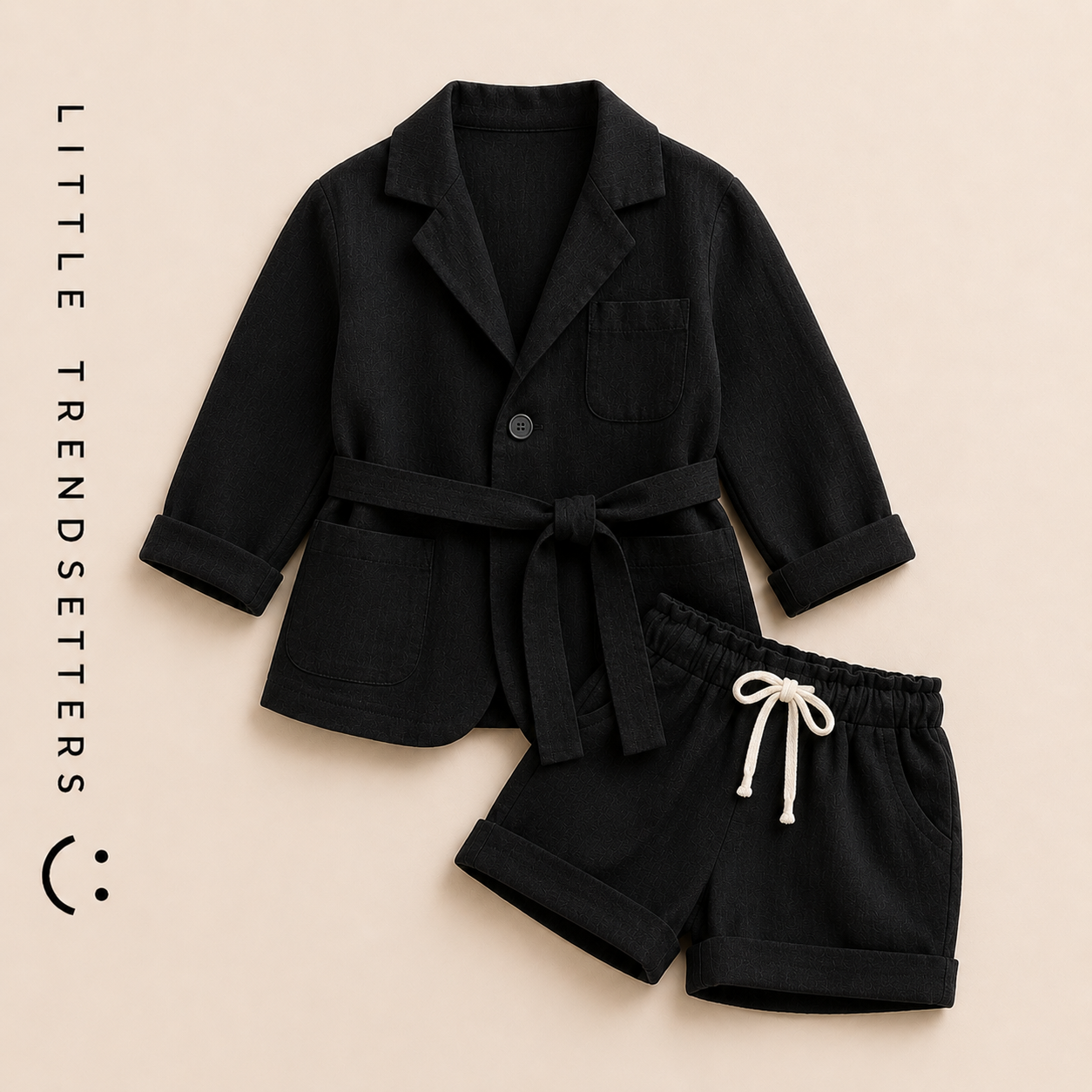 Blazer and Short Two-piece Set