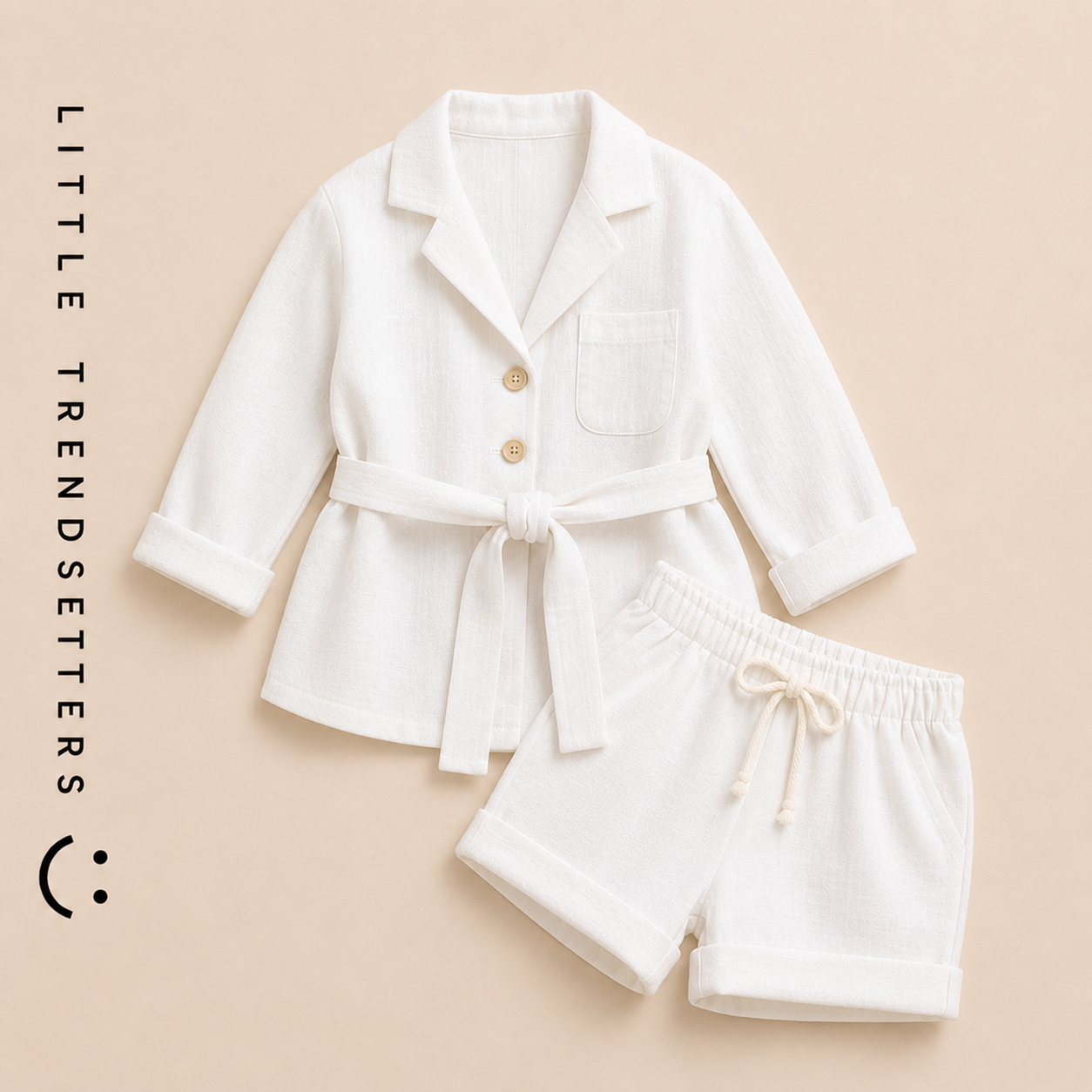 Blazer and Short Two-piece Set