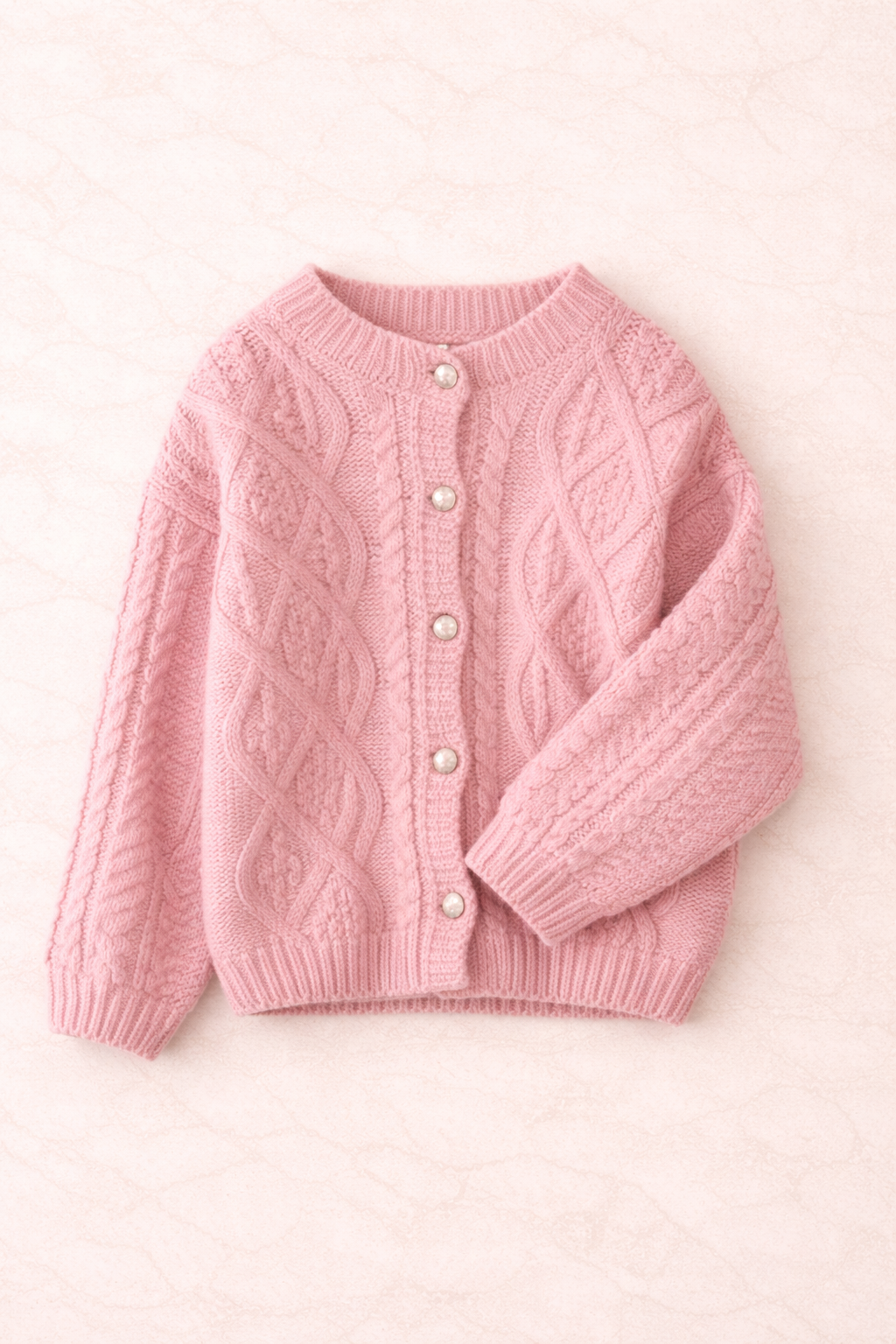 Treasure Weaved Pattern Knitted Cardigan