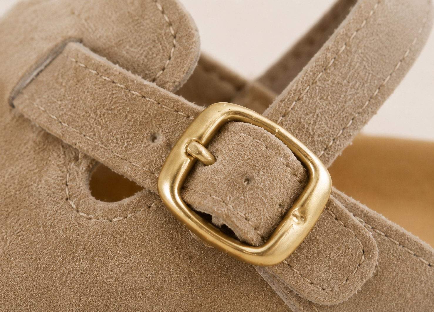 Suede Clogs