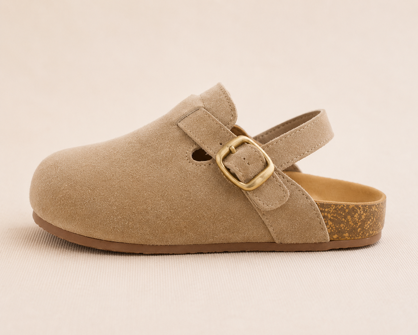 Suede Clogs