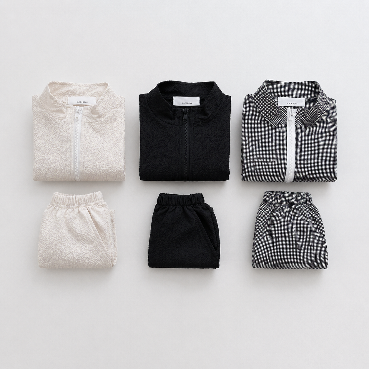 Shell Suit Style Lightweight Jacket and Shorts