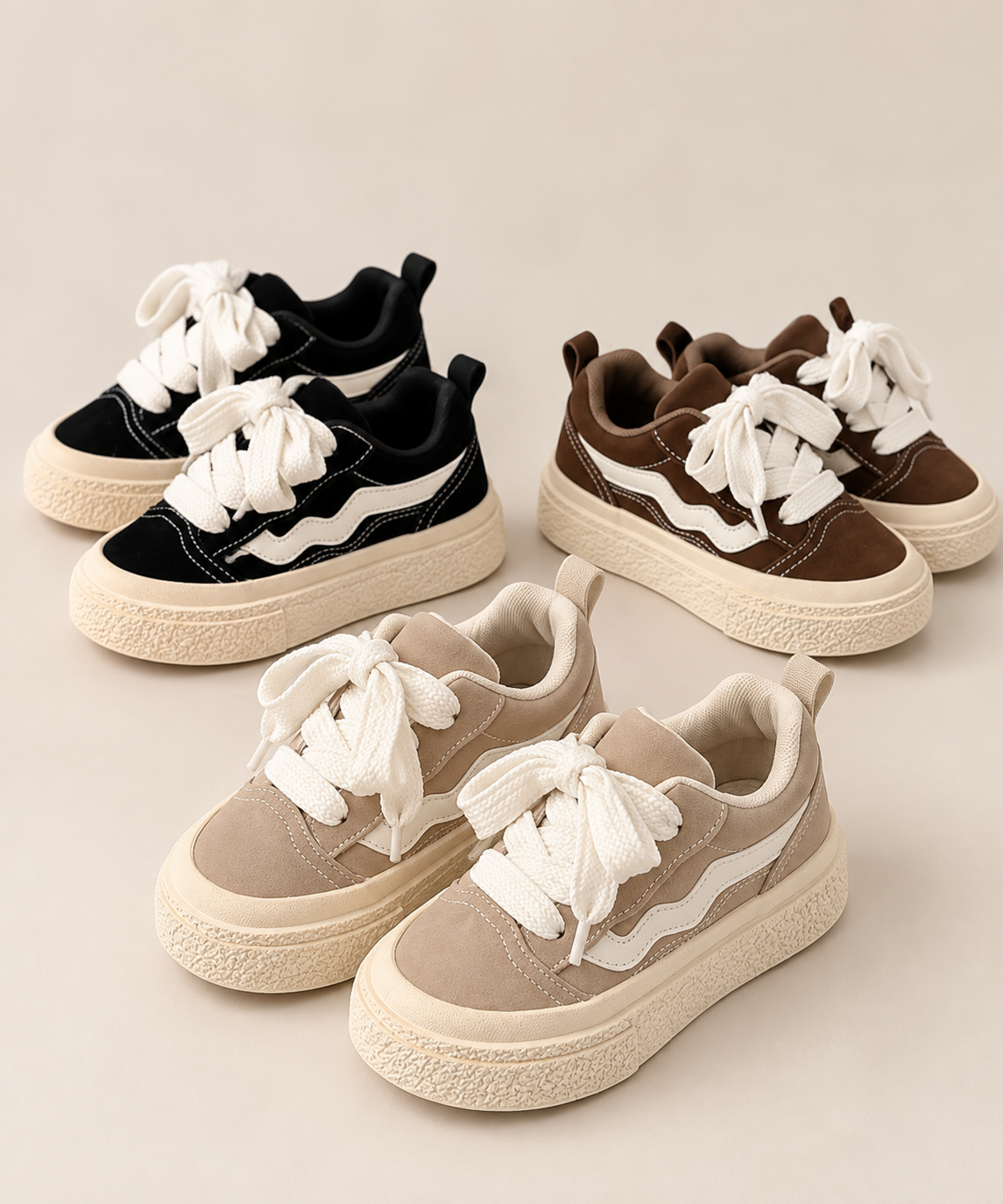 THE RETRO WAVE CHUNKY TRAINERS