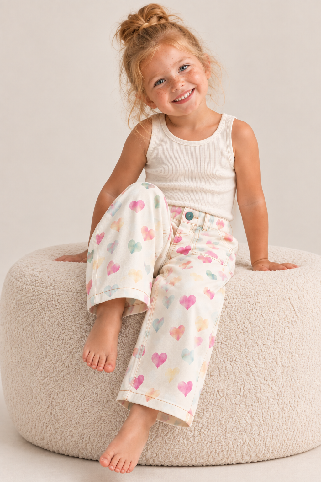 THE PASTEL HEART TROUSERS