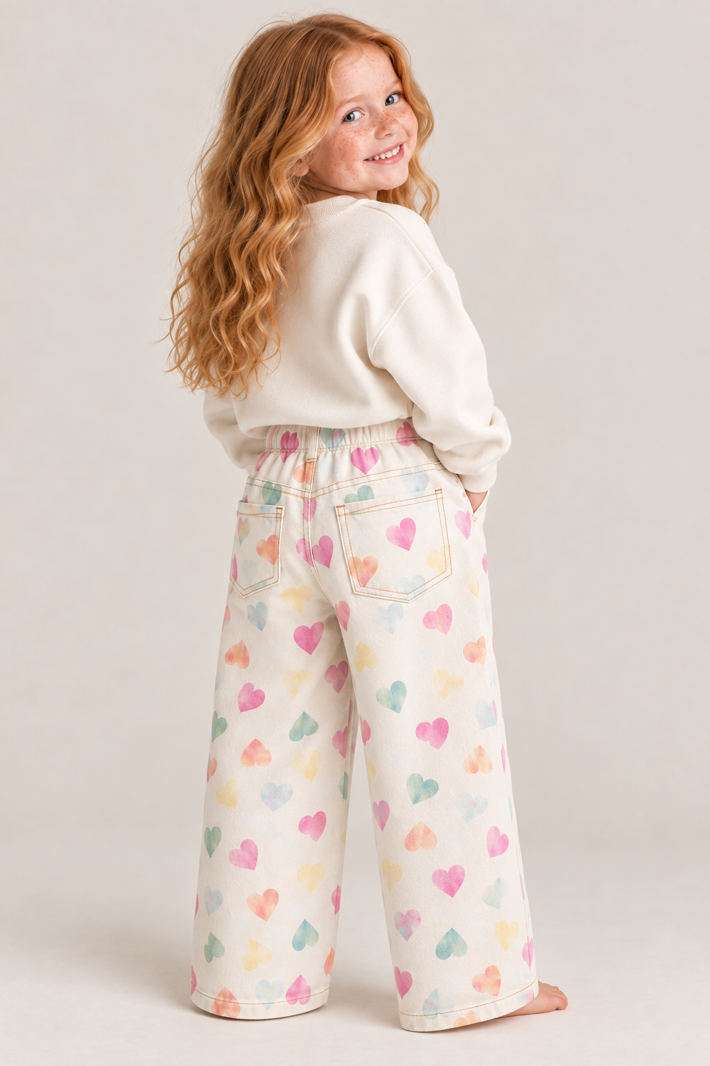 THE PASTEL HEART TROUSERS