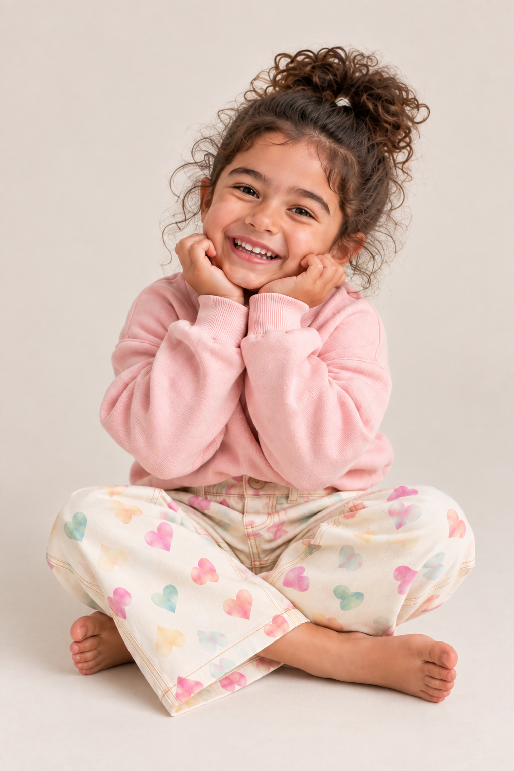 THE PASTEL HEART TROUSERS