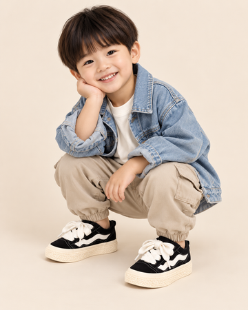 THE RETRO WAVE CHUNKY TRAINERS