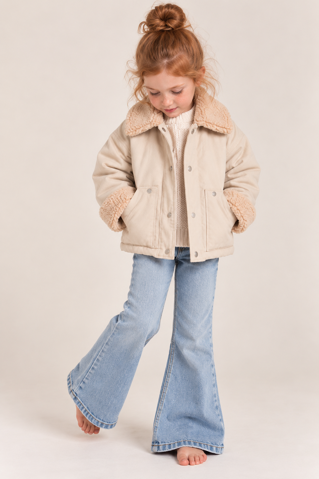 THE SHERPA COLLAR PADDED JACKET