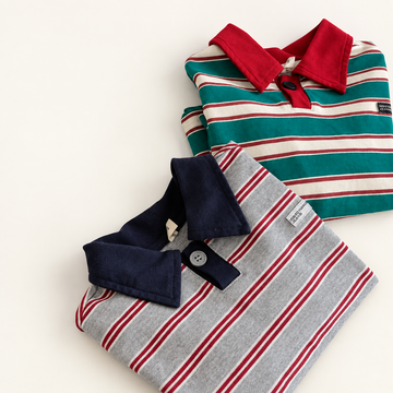 THE RETRO CLUB STRIPE POLO